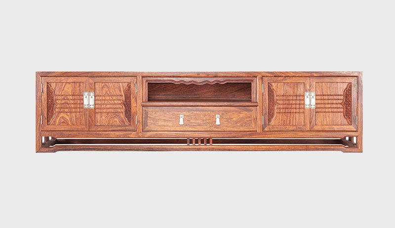 佛山刺猬紫檀电视柜低柜现代中式全实木电视柜客厅高低柜
