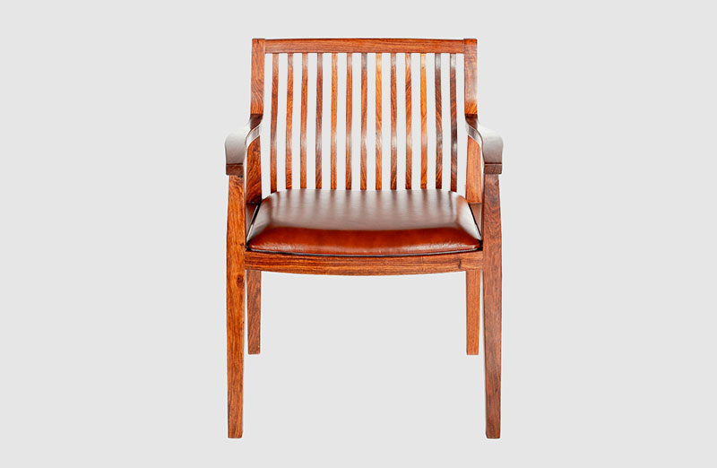 佛山中式实木大方椅家具效果图